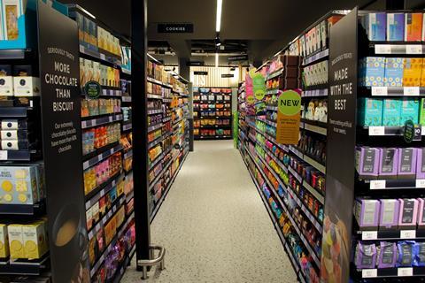 M&S, Chancery lane interior